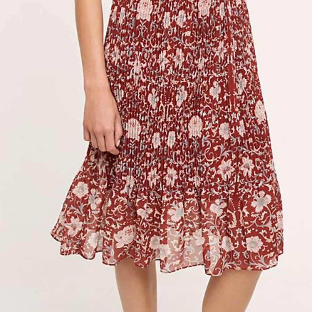 Anthropologie tracey reese Arcadia Midi Dress new - Picture 4 of 8